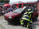 Brandweer Demo tijdens feestweek Buitenpost